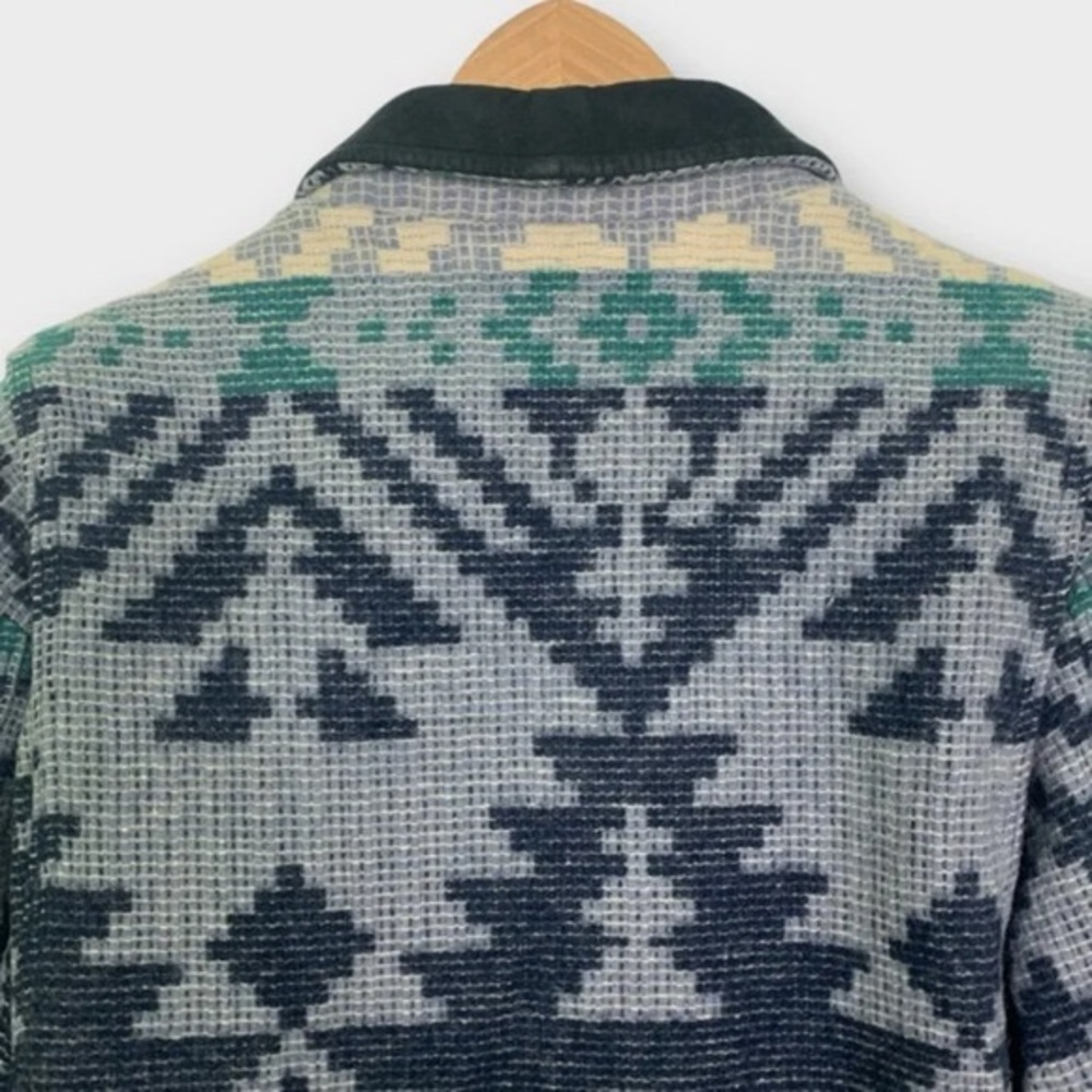 Vintage Woolrich  Aztec Blanket Coat Barn Jacket - Picture 5 of 11